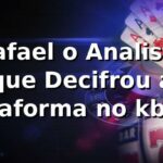 Rafael, o Analista que Decifrou a Plataforma no kb bet 🎲